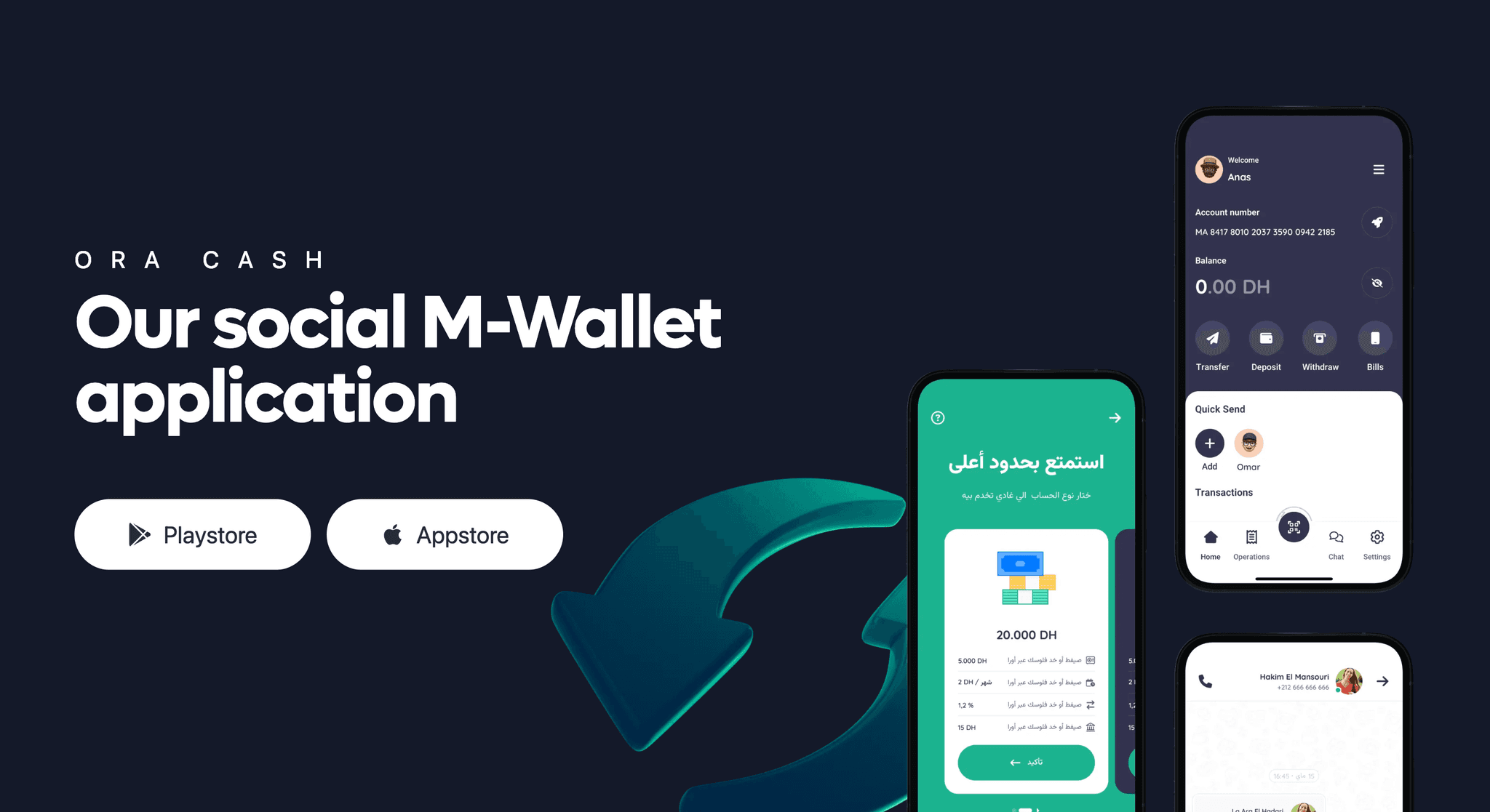 ORA CASH - Morocco's First Approved E-Wallet